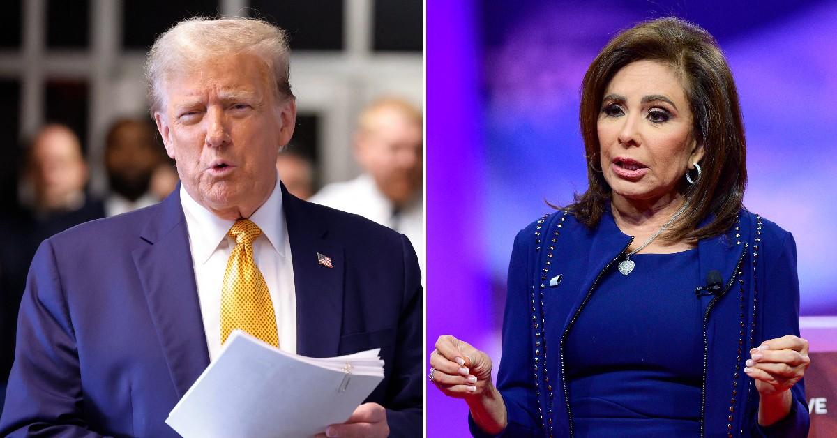 donald trump reads statement jeanine pirro calls judge fool pp