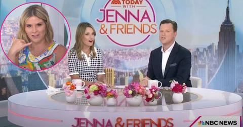 Photo of Jenna Bush Hager, Savannah Guthrie and Willie Geist