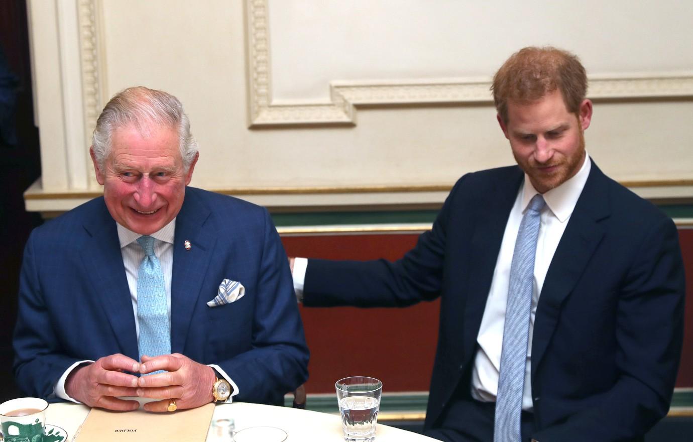 prince harry prince charles havent spoken meeting