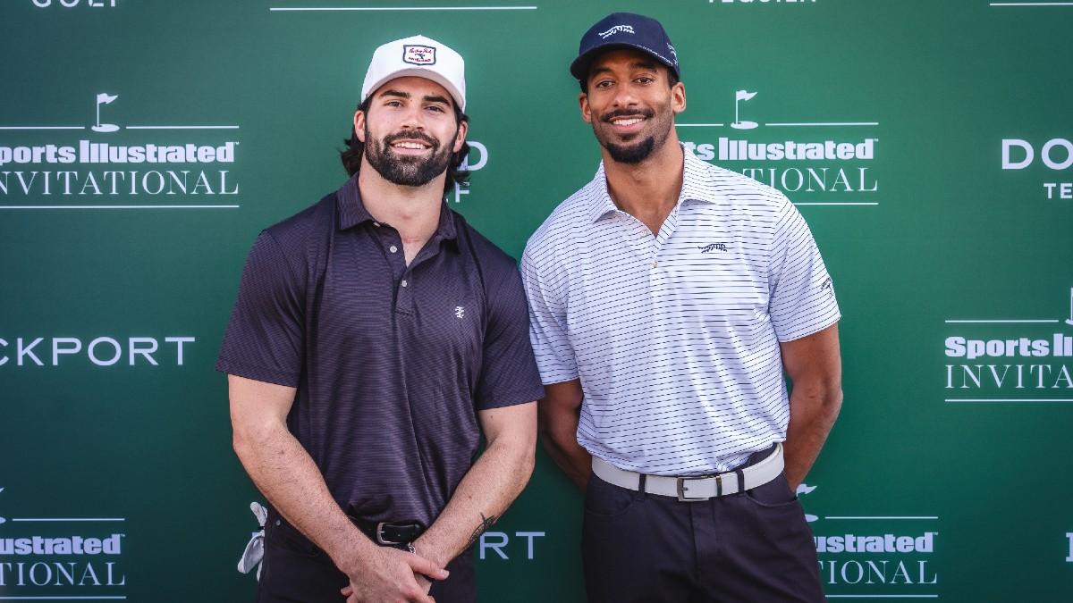 sam hartman matt james red carpet