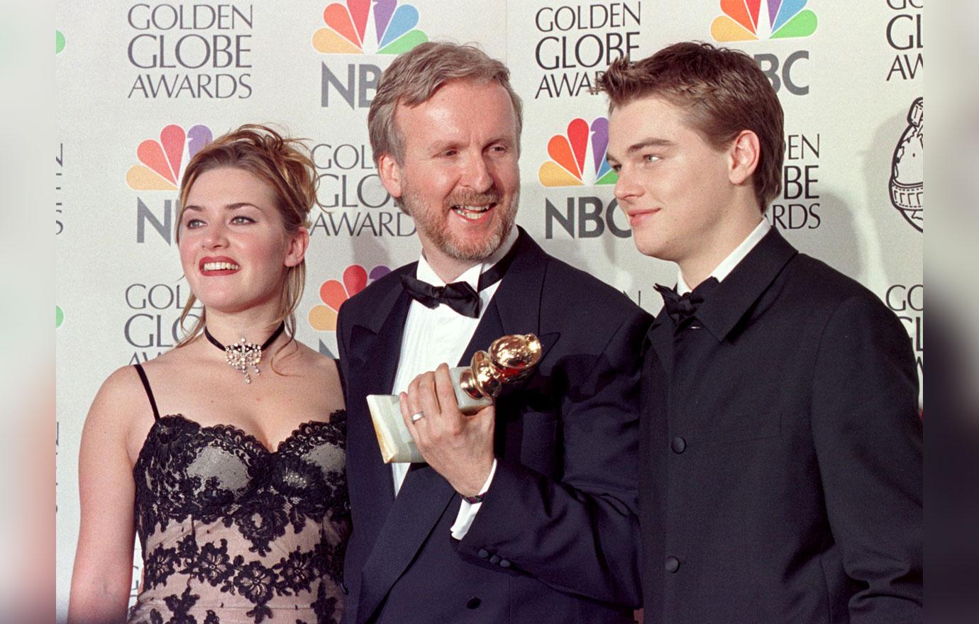 James Cameron, Kate Winslet & Leonardo DiCaprio