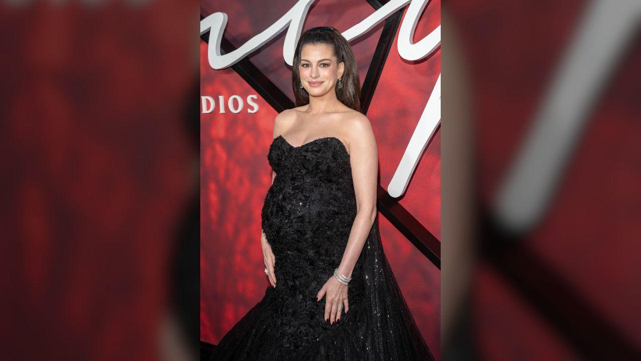 image of Anne Hathaway opened up about being a mom.