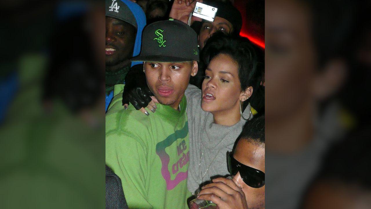 Photo of Chris Brown and Rihanna dated from 2007 to February 2009 and briefly reconciled in late 2012.