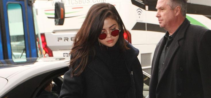 Selena Gomez Looks Somber Intervention