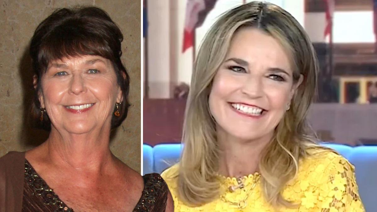 Split photo of Nancy and Savannah Guthrie.