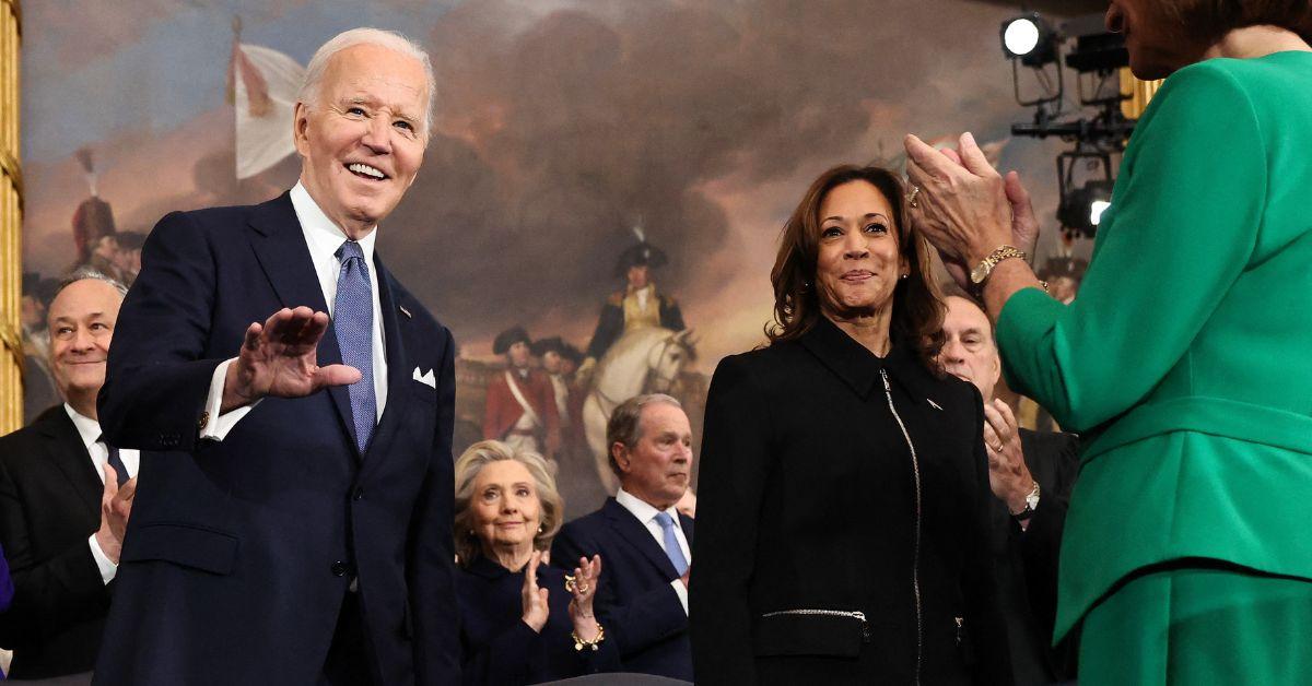 Photo of Kamala Harris and Joe Biden