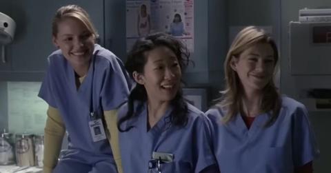 photo from a scene in 'Grey's Anatomy'