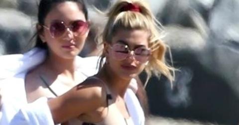 Hailey baldwin bikini photoshoot bathing suit h