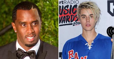 Composite photo of Sean 'Diddy' Combs and Justin Bieber