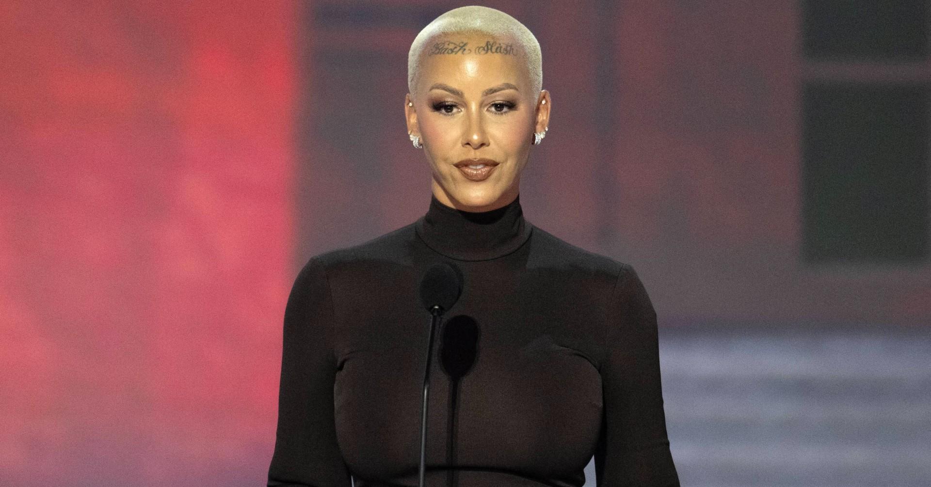 amber rose claims beyonce plagiarized speech donald trump