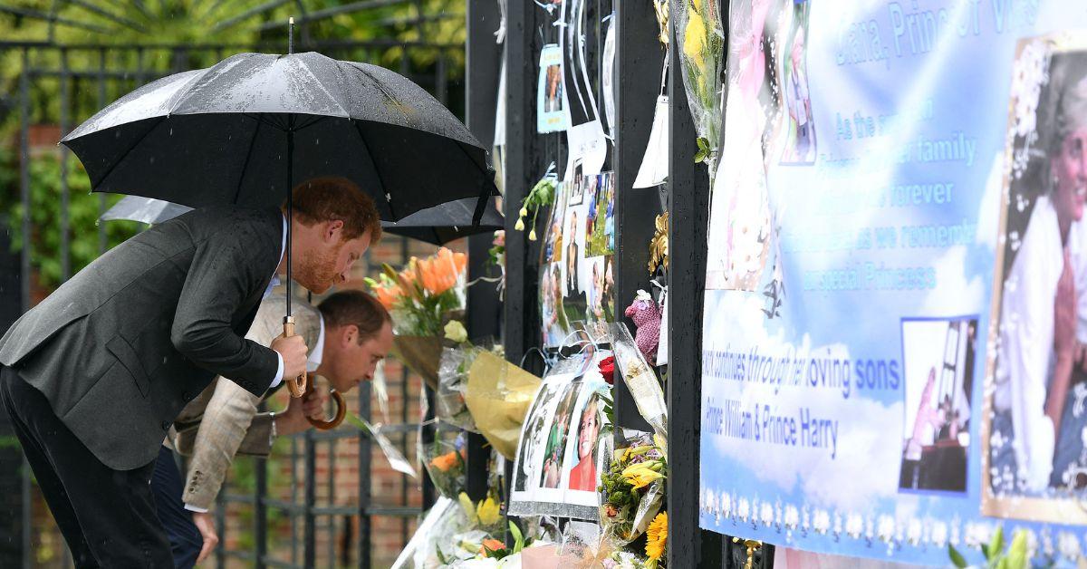 princess diana devastated prince william harry ruptured relationship
