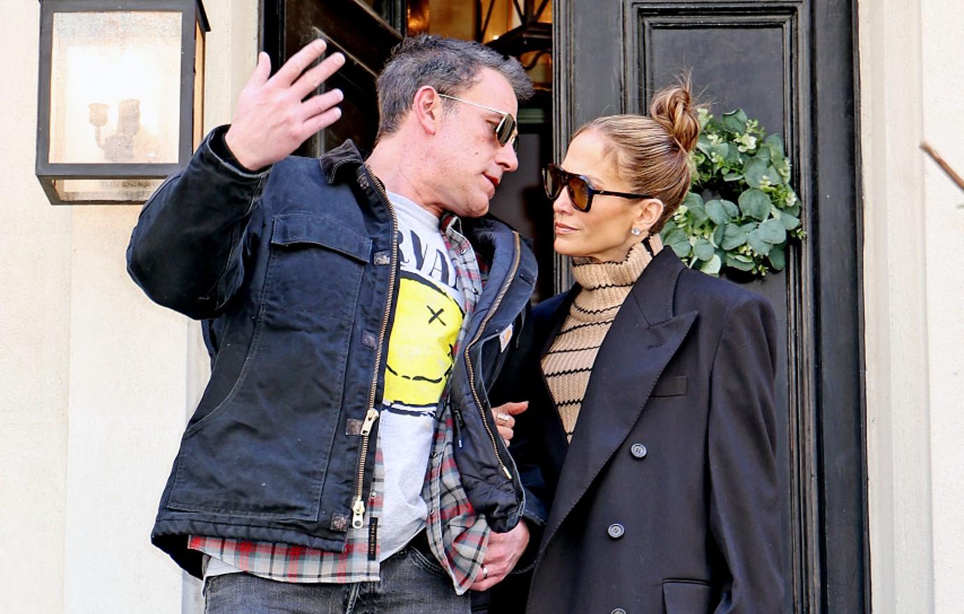 jennifer lopez ben affleck cant get same page divorce rumors