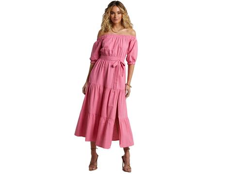 chrissy teigens pink dress wedding guest date shop