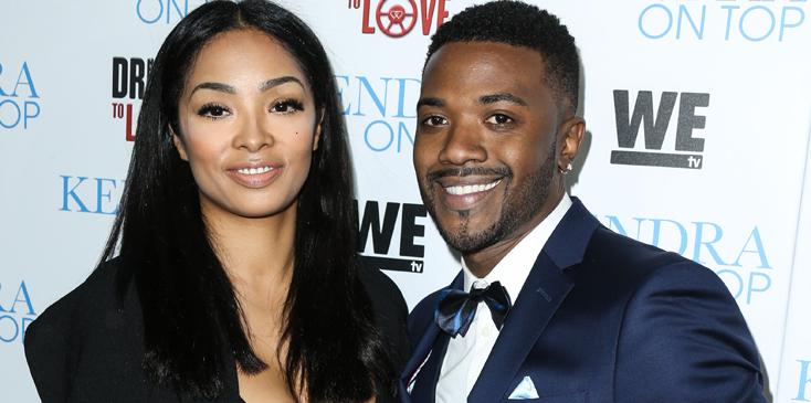 Ray J and fiance Princess Love arrive at the Los Angeles Premiere Of WE tv&#8217;s &#8216;Kendra On Top&#8217; And &#8216;Driven To Love&#8217;