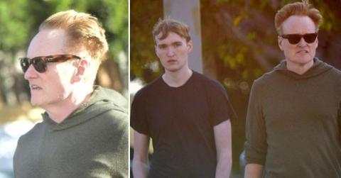 Photos of Conan and Beckett O'Brien.