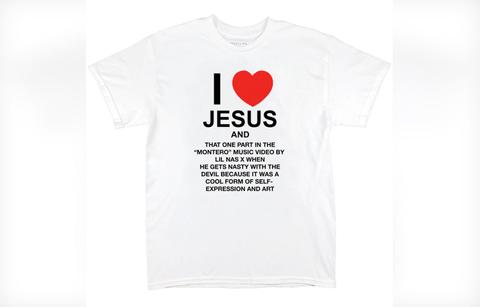 lil nas x sparks new controversy with t shirt line