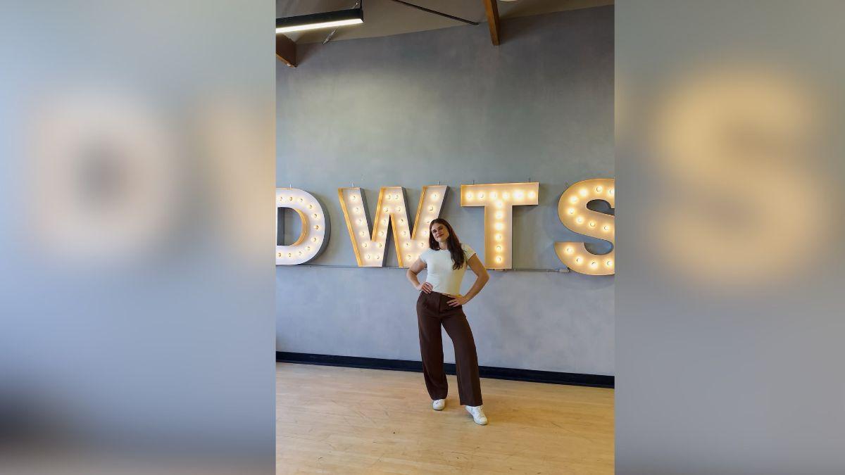 image of The star was runner-up on her season of 'DWTS.'