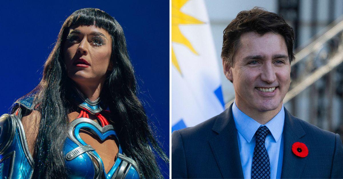 image of Katy Perry was recently spotted holding hands with Justin Trudeau in Paris.