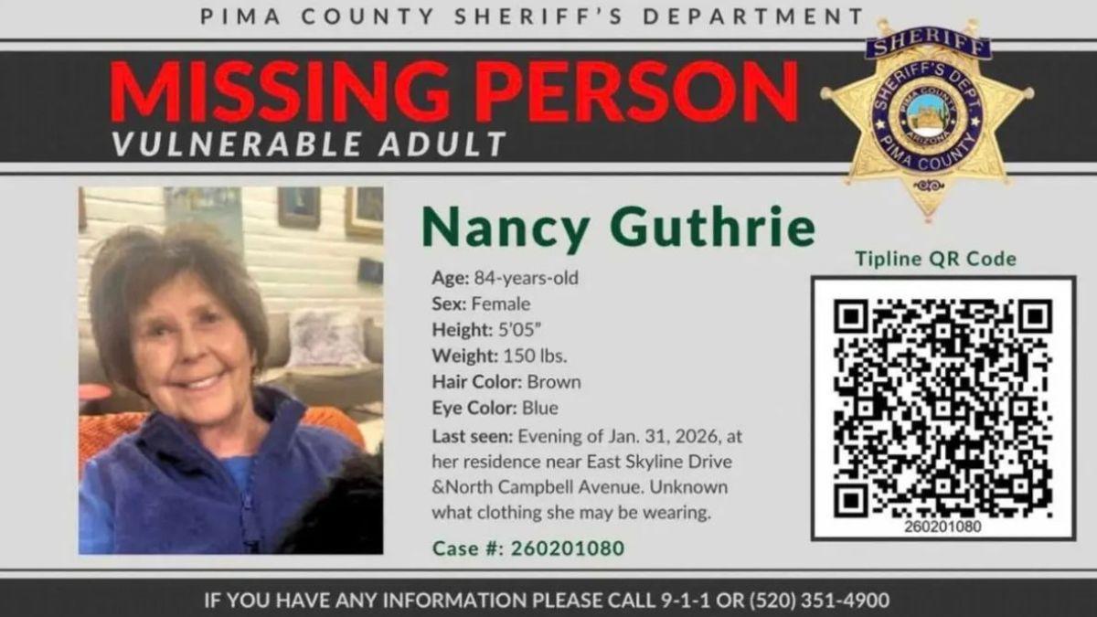 image of Investigators believe Nancy Guthrie was targeted.