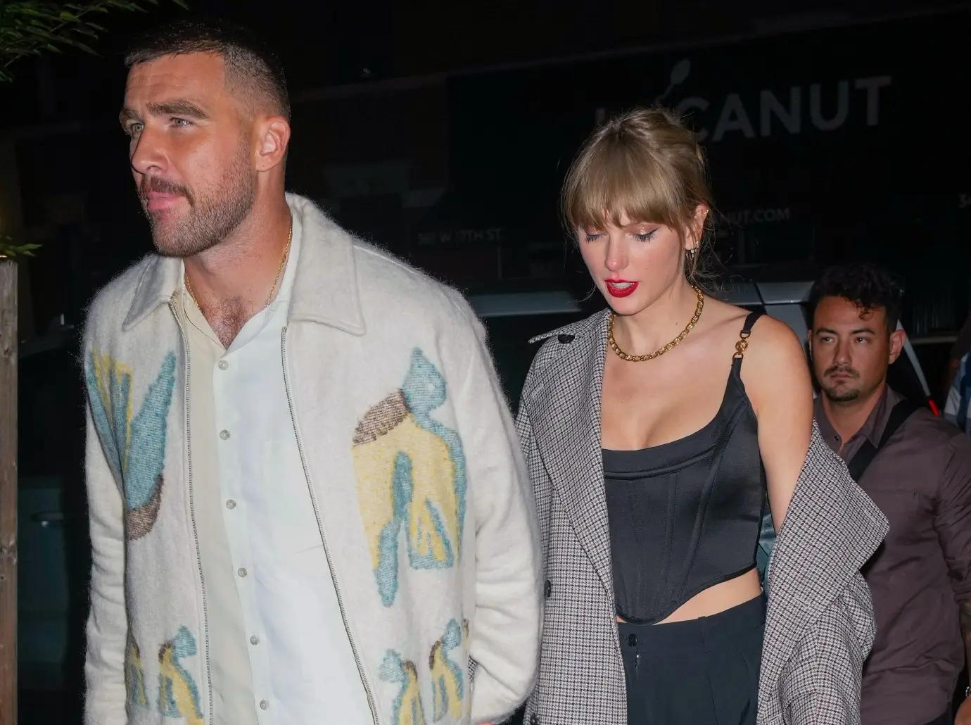 travis kelce pr firm taylor swift breakup plan false documents