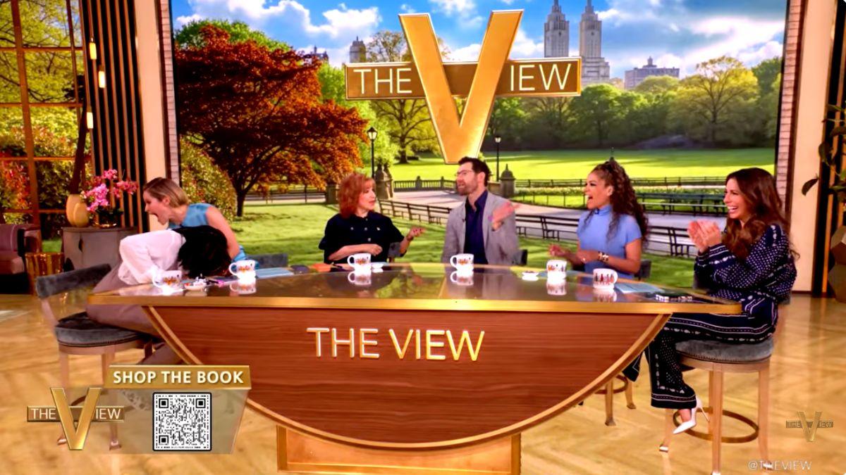 Photo of Billy Eichner was on 'The View' to promote his memoir, 'Billy on Billy.'