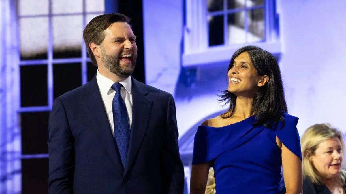 image of Usha and jd vance