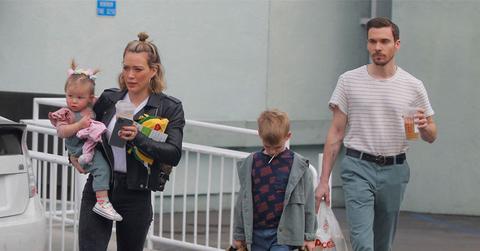 Hilary Duff & Matt Koma Enjoy A Day Out With The Kids