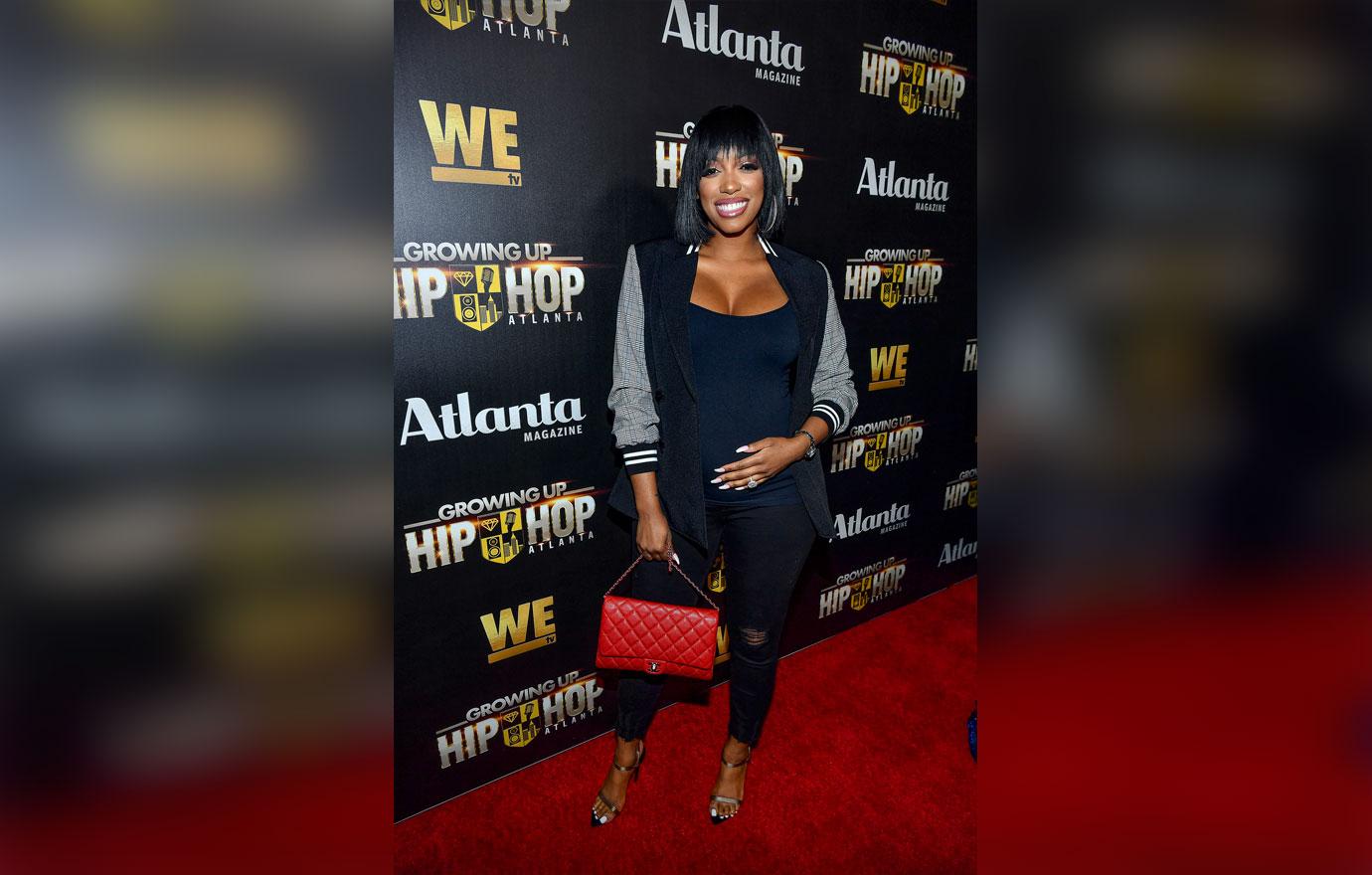 'RHOA's Pregnant Porsha Williams Shows Off Baby Bump In Bikini(02)