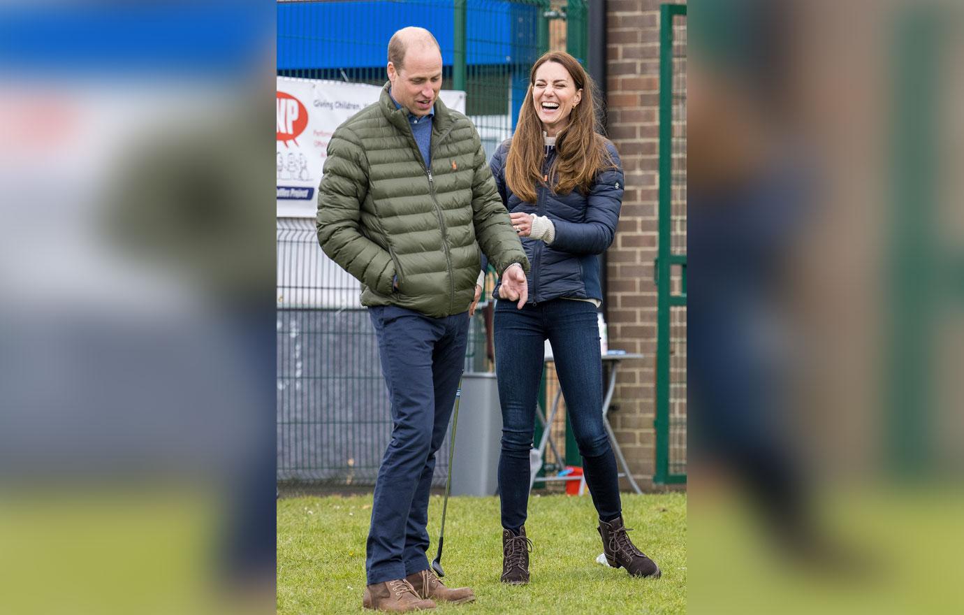 prince william and duchess catherine meet people at charity event