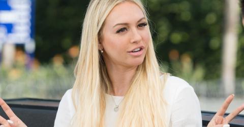 Corinne Olympios Visits “Extra”