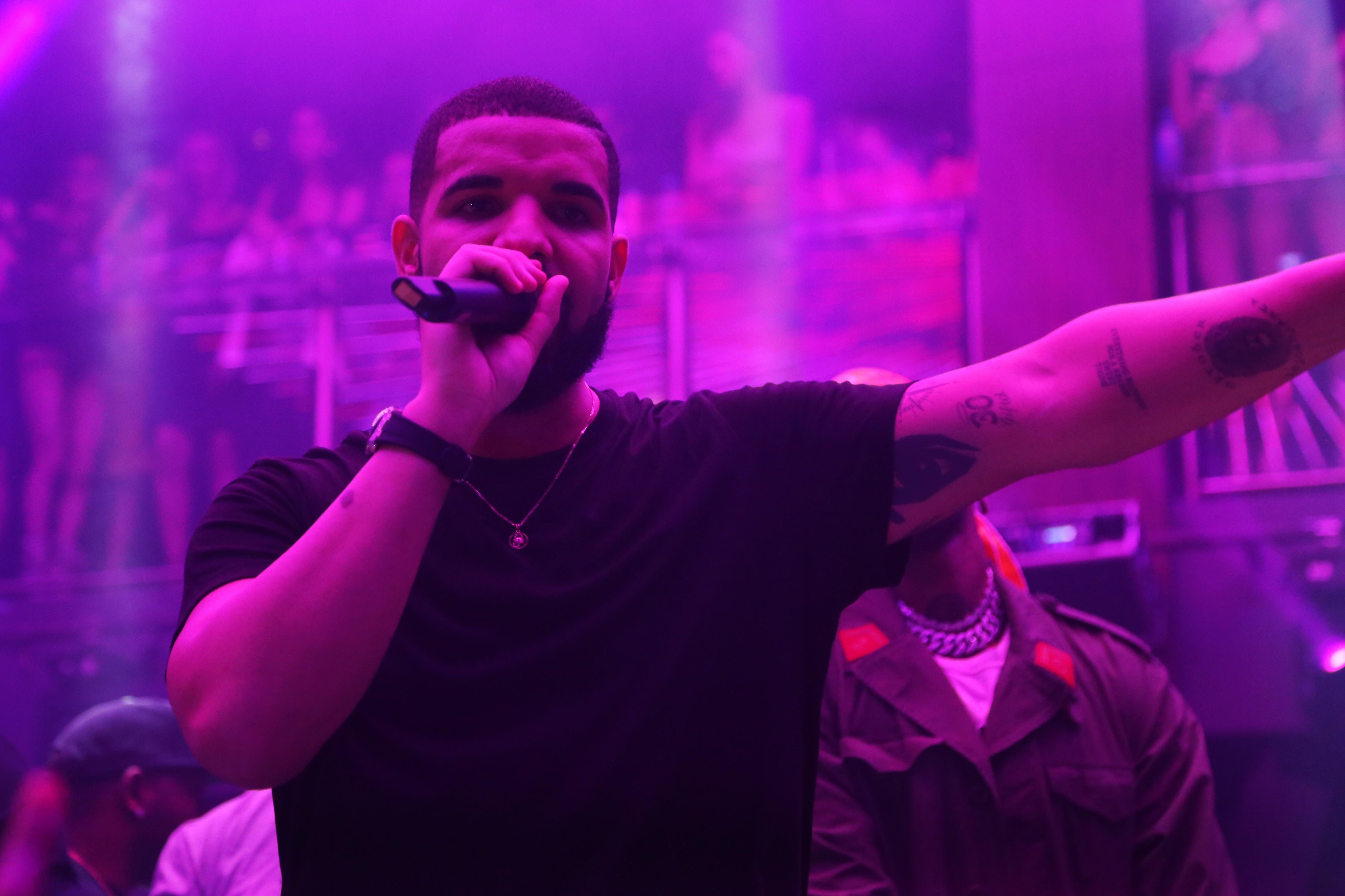 Drake, 2 Chainz, Tory Lanez and Lil Wayne perform at E11EVEN