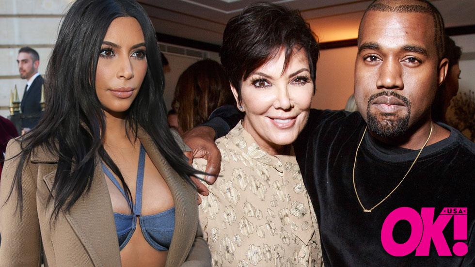 Kris jenner kanye west besties