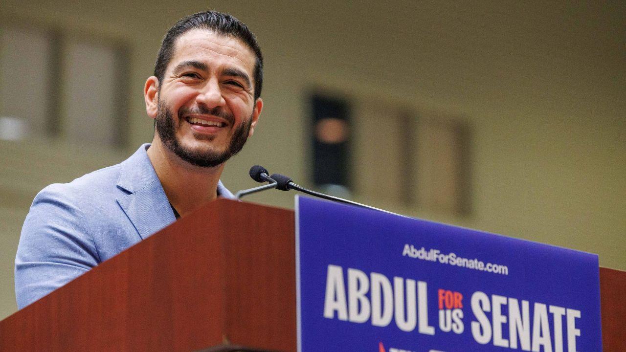 image of Abdul El-Sayed pointed out the right-wing's hypocrisy during his conversation with Jesse Watters.