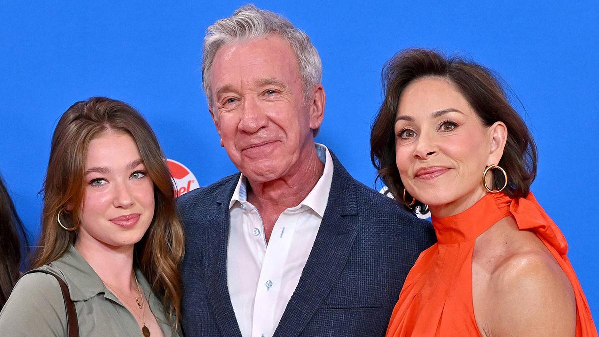Photo of Katherine Allen, Tim Allen and Jane Hajduk