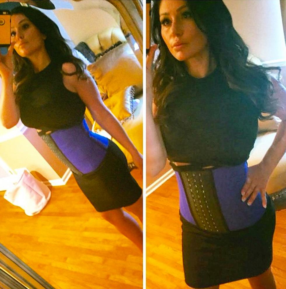 Jwoww waist cincer