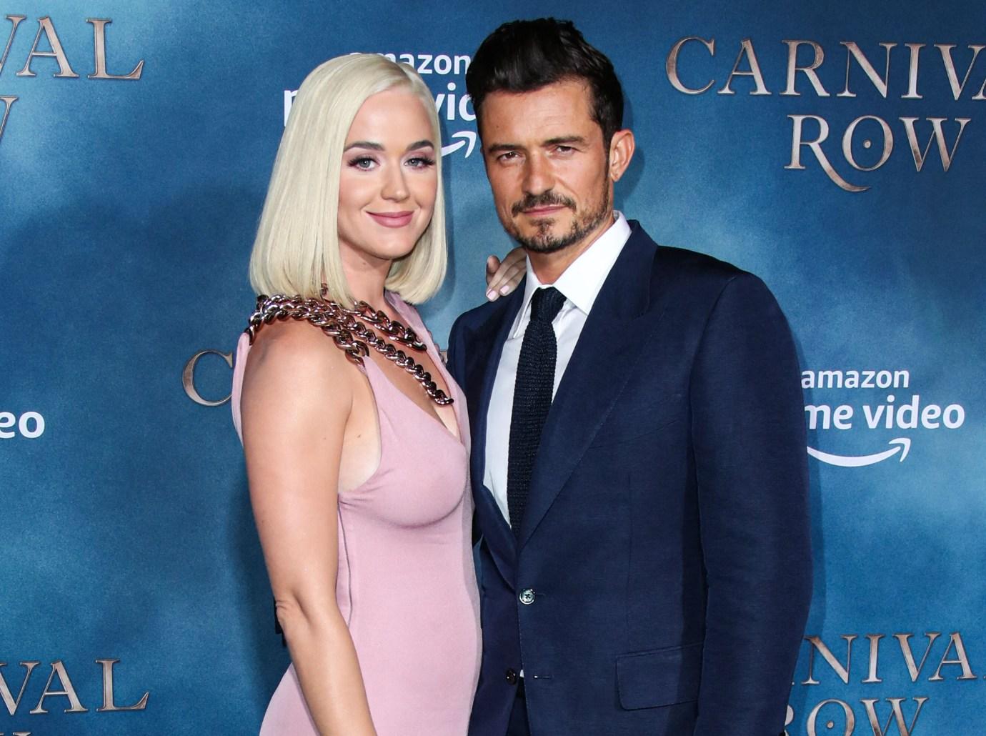 katy perry orlando bloom transform aliens date photos