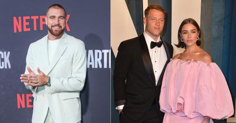 travis kelce christian mccaffrey olivia culpo taylor swift