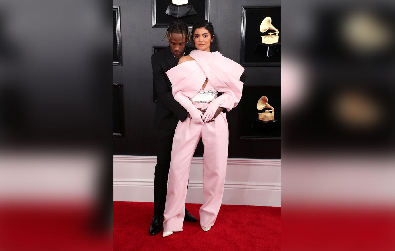 Kylie Jenner Travis Scott Red Carpet Video Stormi