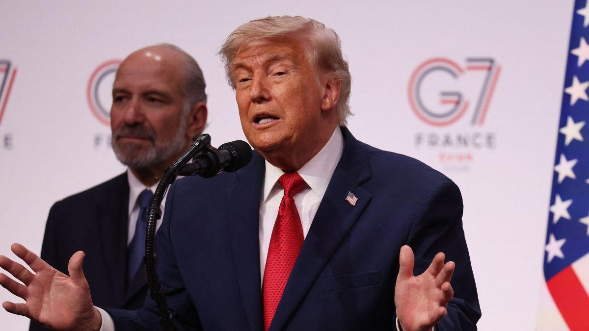 Image of The hot mic moment quickly went viral.