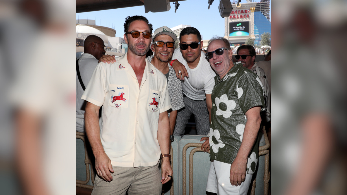 omnia dayclub opens with a bang lebron james sofia vergara and a world record motorcycle jump mark las vegas hottest new venue