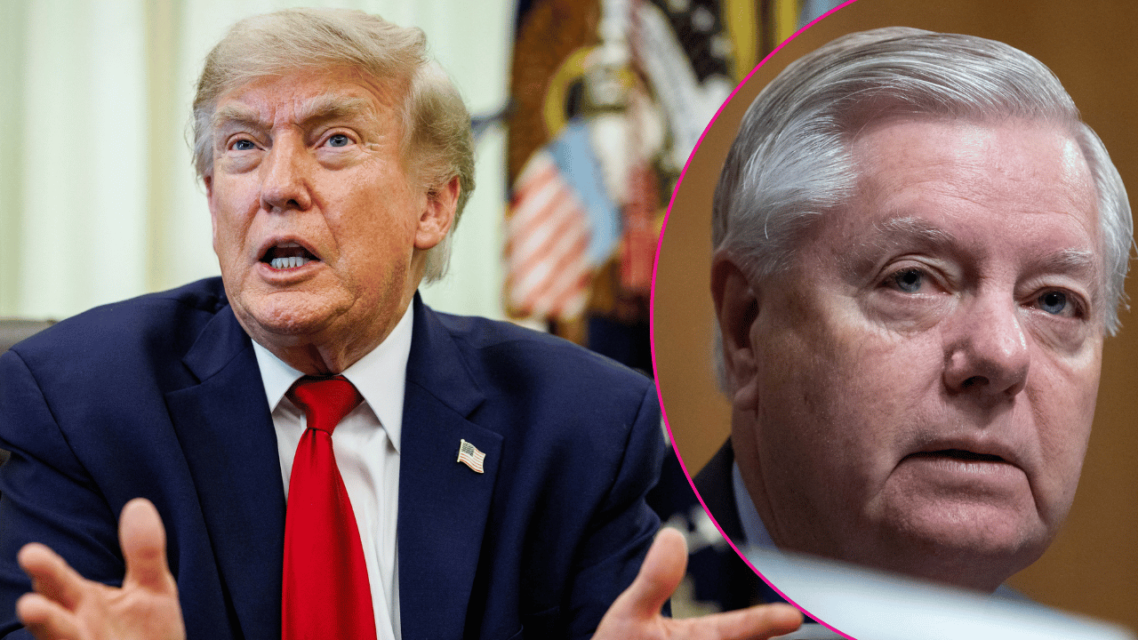 donald trump, lindsey graham