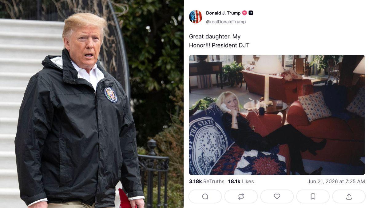 Who Is the Mystery Blonde in Donald Trump's 'Great Daughter' Post? Truth Behind His Confusing Update Revealed