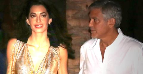 George clooney amal arm candy marriage