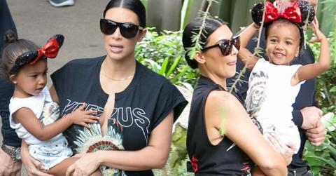 Kim kardashian north disneyland