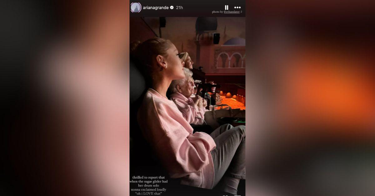 ariana grande beloved grandma dead