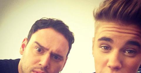 Justin Bieber Scooter Braun