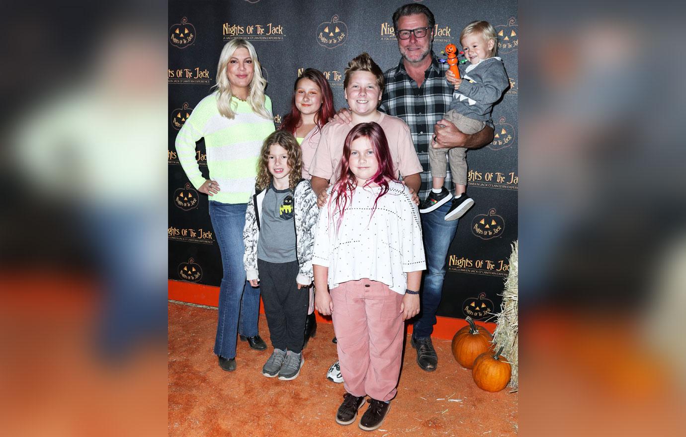 tori spelling spark back in my step grateful rumored split dean mcdermott exposed