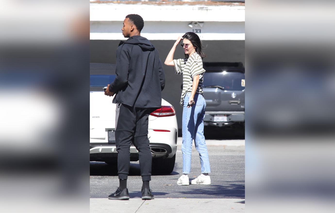 Kendall Jenner And Ben Simmons Get Lunch In Beverly Hills