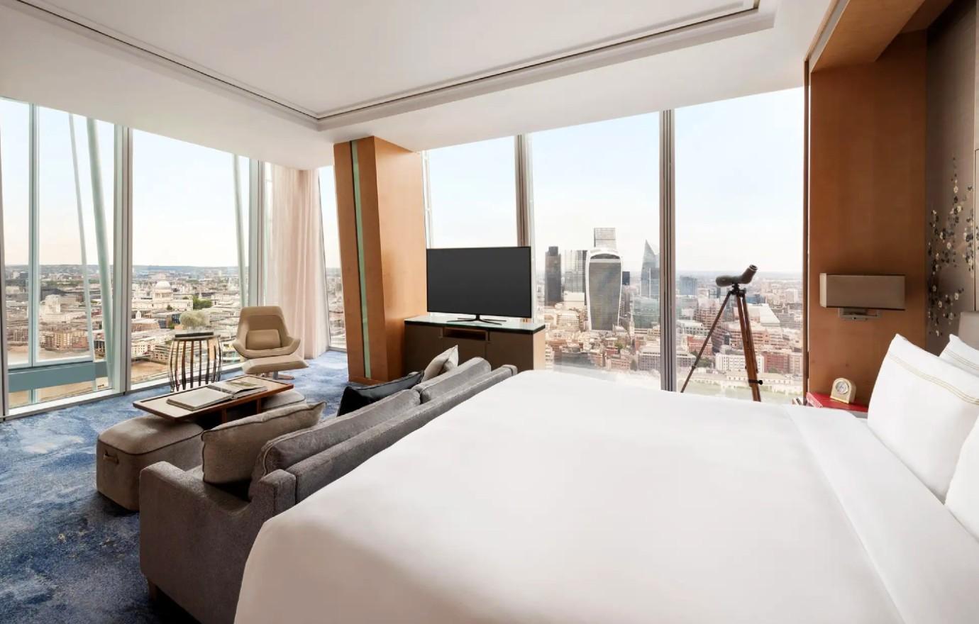 the shard hotel suite