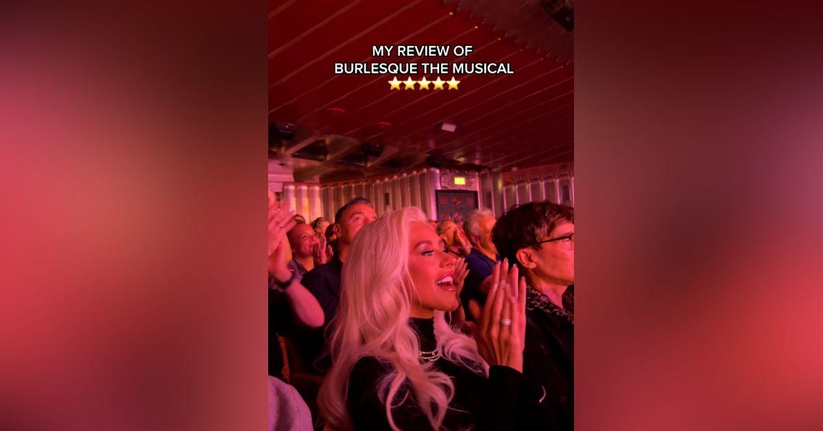 image of Christina Aguilera said the movie pushed her to become a dancer.